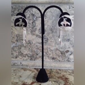 COPY - Vintage Montana Silver smith navajo Indian earrings